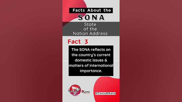 5 Quick Facts About the 2024 SONA State of the Nation Address Explained Video @ConsultKano #SONA2024