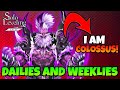 DAILY + WEEKLY SPEED CLEAR! [SOLO LEVELING: ARISE] LIVE!