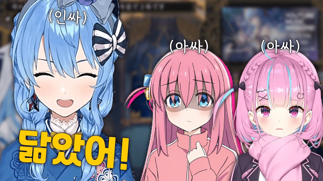 봇치 더 아쿠땅 [홀로라이브 / 호시마치 스이세이 / 미나토 아쿠아]