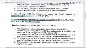 ICSE & ISC 2020 Results Date - 10th July