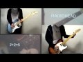 Radiohead "2+2=5" ALL guitar cover