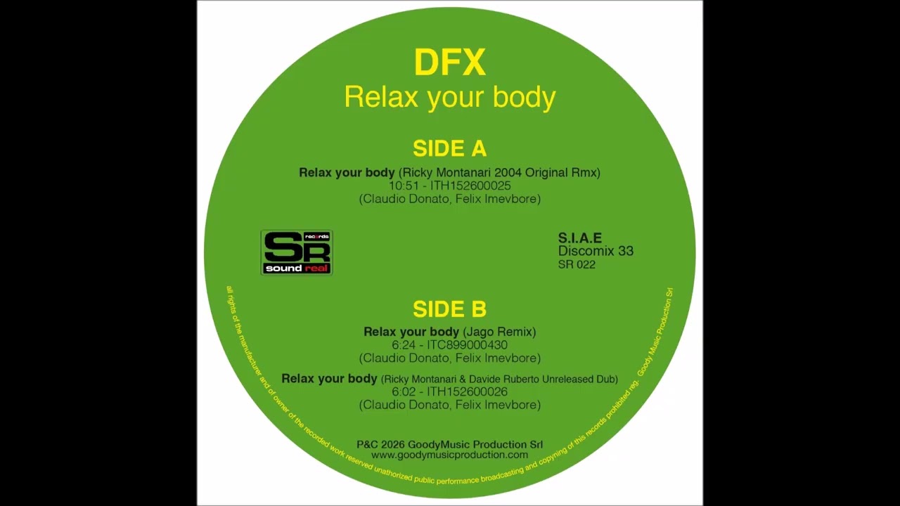 DFX - Relax your body (Ricky Montanari & Davide Ruberto Unreleased