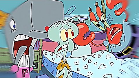 SPONGEBOB TOLD MR KRABS WHO SQUIDWARD WAS DATING! 