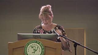 Opening Day Convocation 2018, Jean Lamb ’10