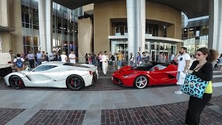 Car-Spotting Dubai Mall - G63 AMG 6x6, 2x LaFerrari, Bugatti Veyron, tons of Rolls Royce & more