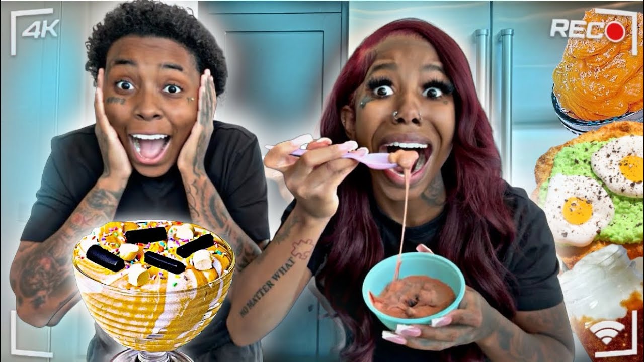 EXTREME SLIME FOOD CHALLENGE😱