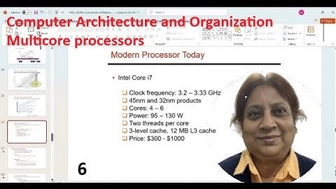 Unlocking Speed: The Rise of Parallel Computing & Multicore Processors.-Dr. Radha Guha