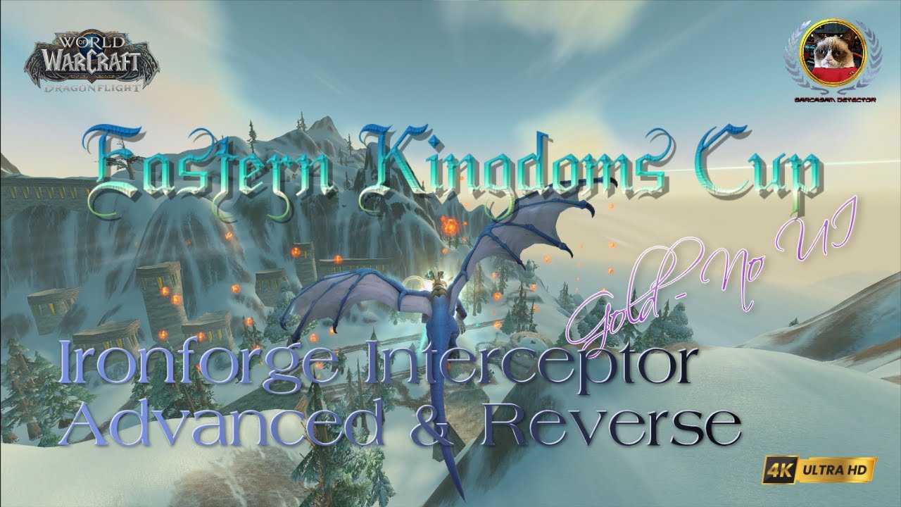 Eastern Kingdoms Cup - Ironforge Interceptor Advanced & Reverse: Gold - No UI