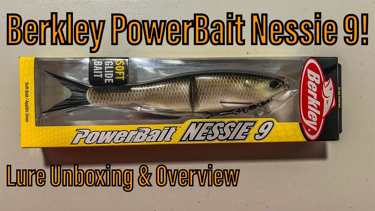 Berkley PowerBait Nessie 9! - Unboxing & Overview 