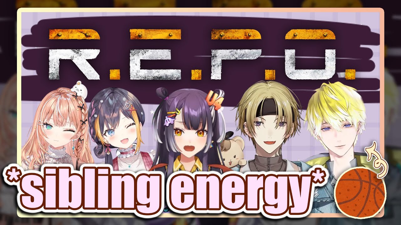 Random moments from the R.E.P.O Collab w/ the SitR Shanghai group 【NIJISANJI CLIP】