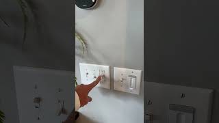 Clear Light Switch Covers