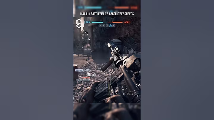 Battlefield 6 M4A1 carbine doing what it does best #Battlefield6 #bf6 #Battlefield #gaming