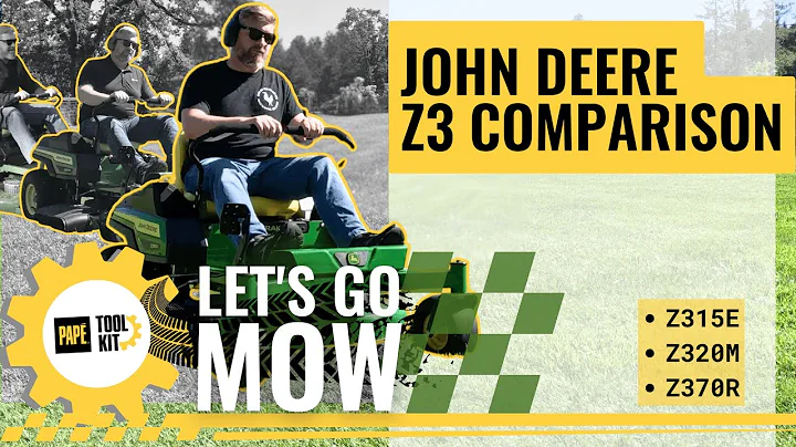 Let's Go Mow — Comparing the John Deere Z3 Series