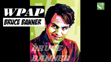 Bruce Banner - WPAP Tutorial on Corel Draw X7
