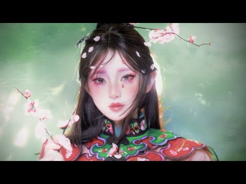 中國古詩詞動漫·詠梅靈感妝 | 評分9.9，卻無人問津？中國式浪漫寶藏之作│鶴靈Healing
