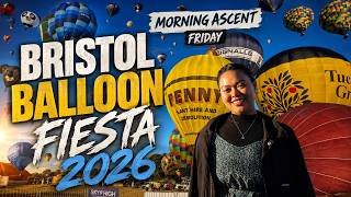 🎈 Bristol Balloon Fiesta 2026 | Friday Morning Ascent Was INCREDIBLE!