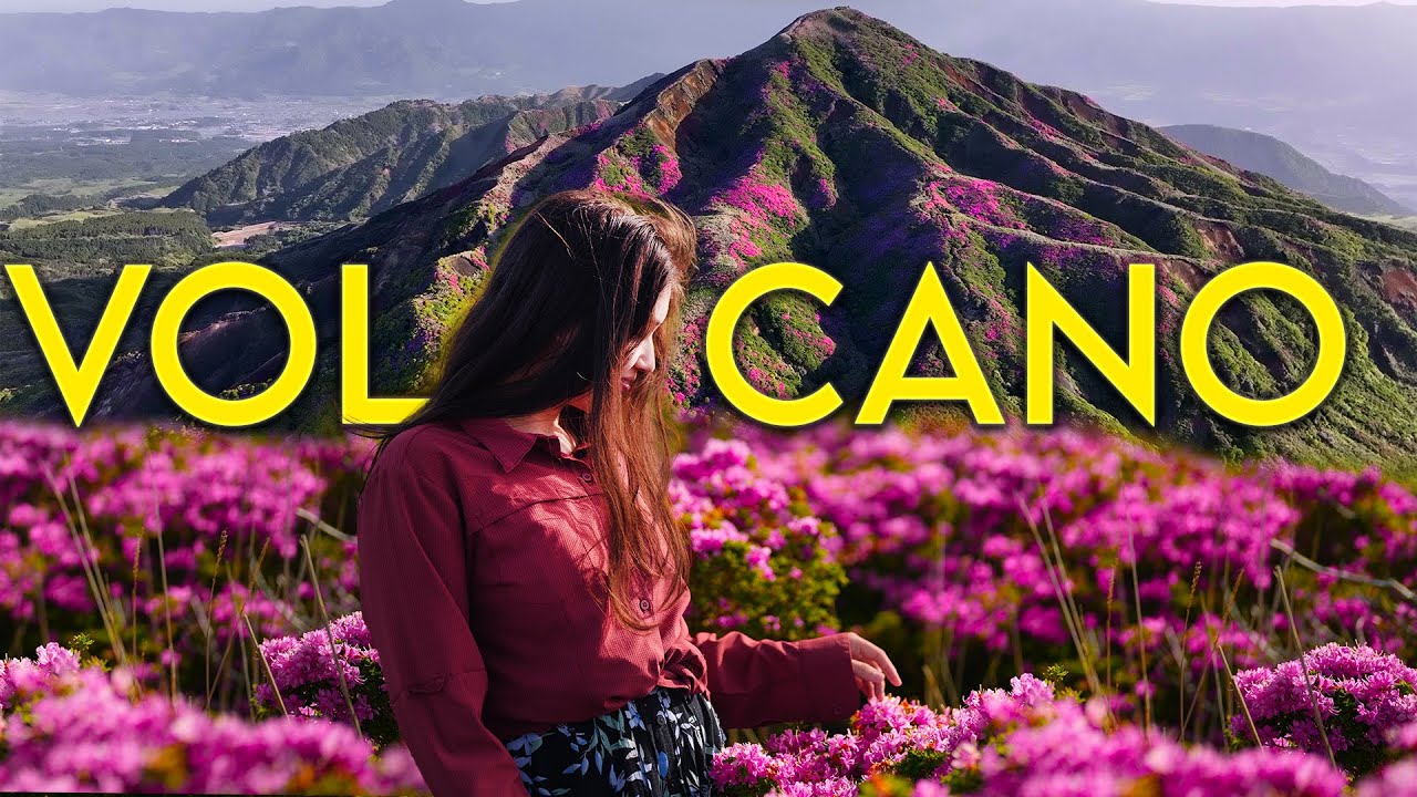 We Found The World's Only Purple Volcano 💜 - YouTube