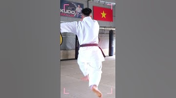 Kỹ thuật này trong karate khó lắm #shorts