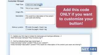 Adding A Google +1 Button To Your Website