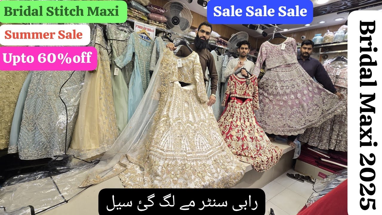 Bridal Maxi 2025/Walima Maxi/Stitched Maxi/Handmade Maxi/Latest Maxi/ @Bin Ejaz by Paris Zari