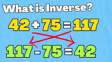 Inverse Operations Addition And Subtraction | The Maths Guy