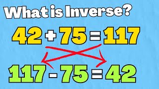 Inverse Operations Addition And Subtraction | The Maths Guy