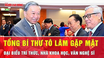 Tổng Bí thư Tô Lâm gặp mặt đại biểu trí thức, nhà khoa học, văn nghệ sĩ | Tin tức