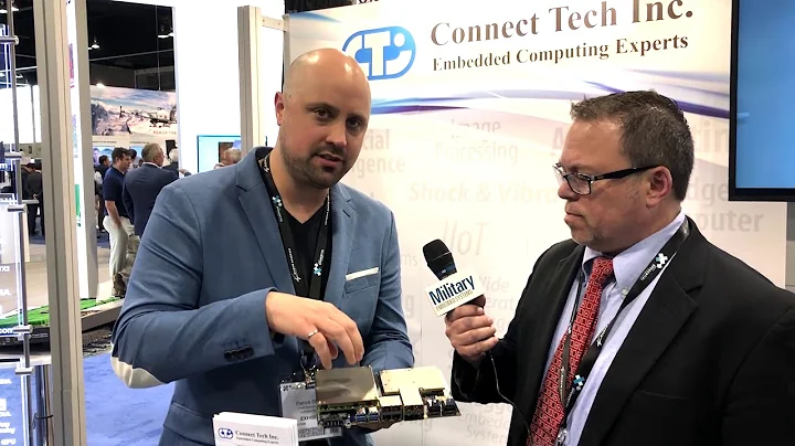 Connect Tech Booth Video with Military Embedded Systems at AUVSI Xponential 2018