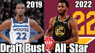 How Andrew Wiggins went from Draft Bust to 2022 All Star