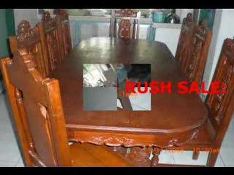 Dining set already sold sala set still available hurry ... Bamboo dining set philippines