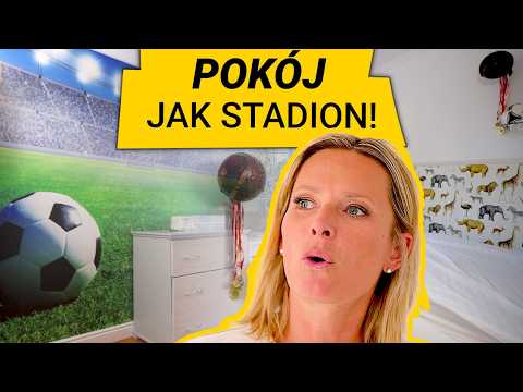 She turned an ordinary room into a soccer stadium. A makeover at Odeta Moro's place
