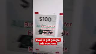 Google ads coupons
