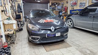 Renault Fluence. Замена штатных галогеновых линз на BI-LED A3 MAX и замена птф на бигалогеновые FOG