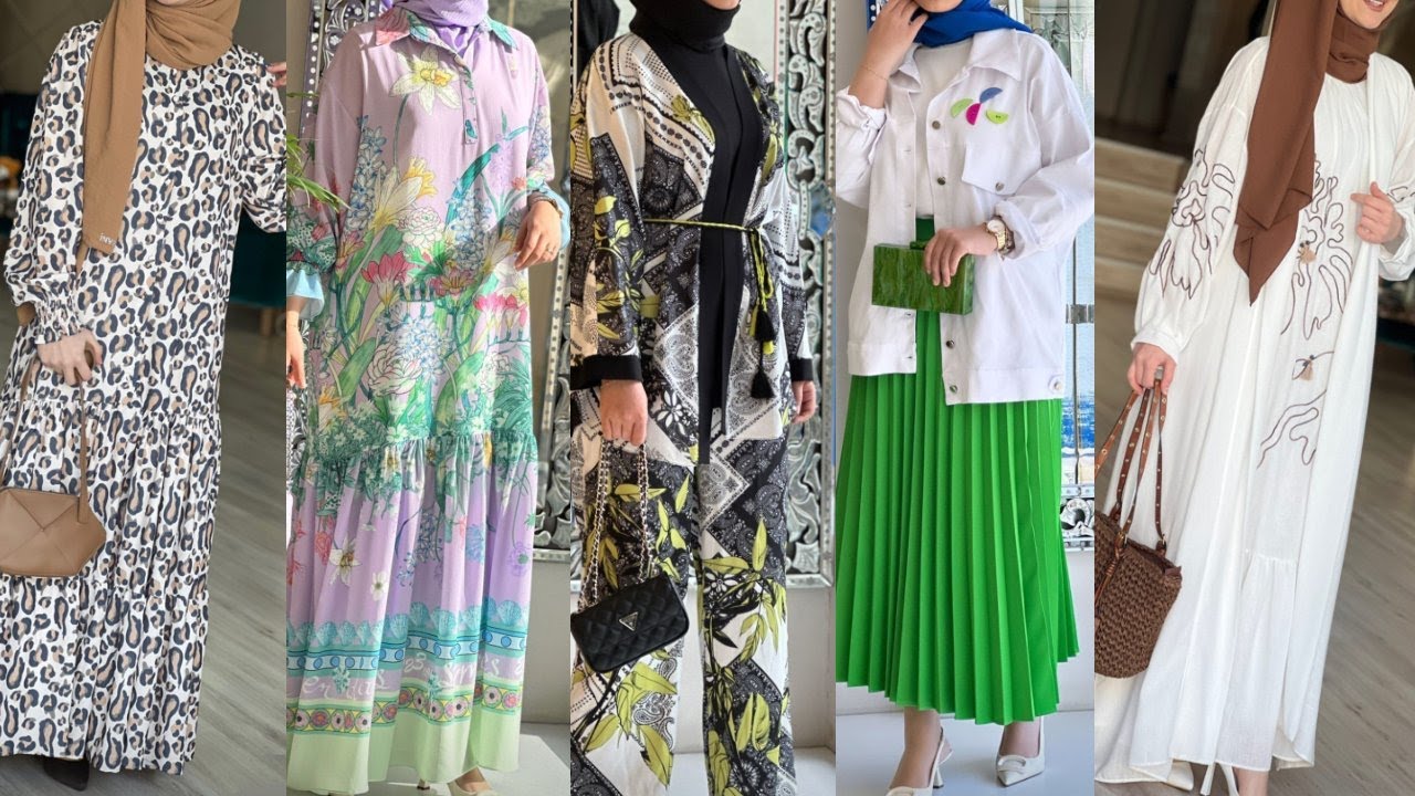 ملابس تركية للمحجبات للعيد🌟 موضة ربيع وصيف 2023🌟 Culture hijab 🌟 femme voilée 🌟 Hijabi girl