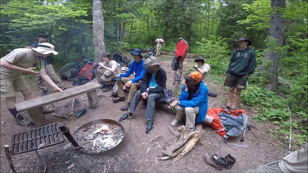Dave With the Boy Scouts on the Superior Hiking Trail YouTube
