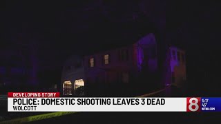 Police: Domestic shooting leaves 3 dead in Wolcott