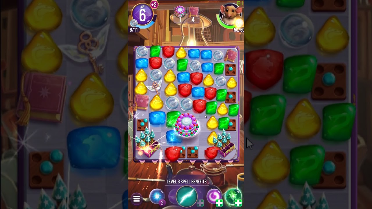 Harry Potter: Puzzles & Spells level 780 no boosters