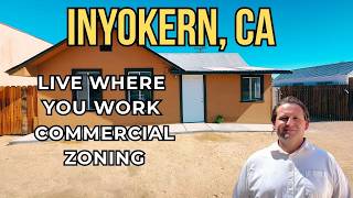 Home For sale In Inyokern, CA - Residential That Zoned Commercial