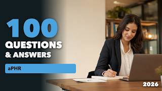 100 aPHR (Associate Professional in HR) Practice Questions and Answers (2026) | Pass Your Exam