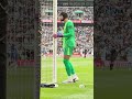 Robert Sanchez getting in the zone at Wembley 😘
