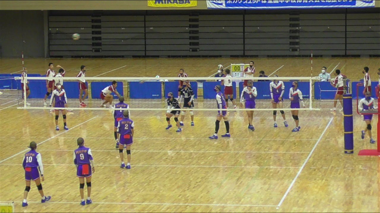 2021全中バレー決勝   渕江中VS菟田野中