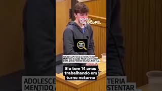 Ele só tinha 14 anos… e uma promessa para cumprir ❤️🙏