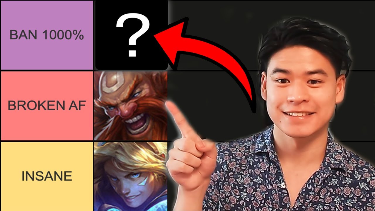 Tier List 09/03 Wild Rift – Gamazinx