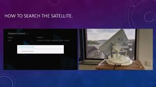 AUTO TRACKING SATELLITE ANTENNA [SEARCH SATELLITES]