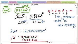 Rate Ratio proportion scale and percentages Past Paper Maths Revision Questions - O Level