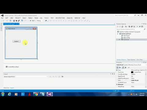 Naming forms and Controls  | Hello World in VB.NET