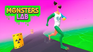 Monsters Lab - Freaky Running (by Snacky Games) IOS Gameplay Video (HD)