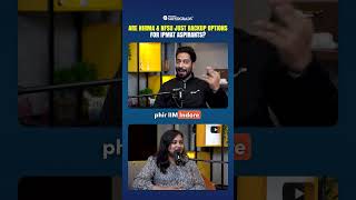 Nirma vs NFSU: Best Backups for IPMAT 2027? #ipmat2027 #shorts