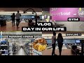 Vlog spend the day w us  store run gym bowling  more