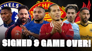 🚨 SIGNED! UNITED GAME OVER! CUNHA, VAN DIJK, NUNO, GREALISH, NKUNKU…